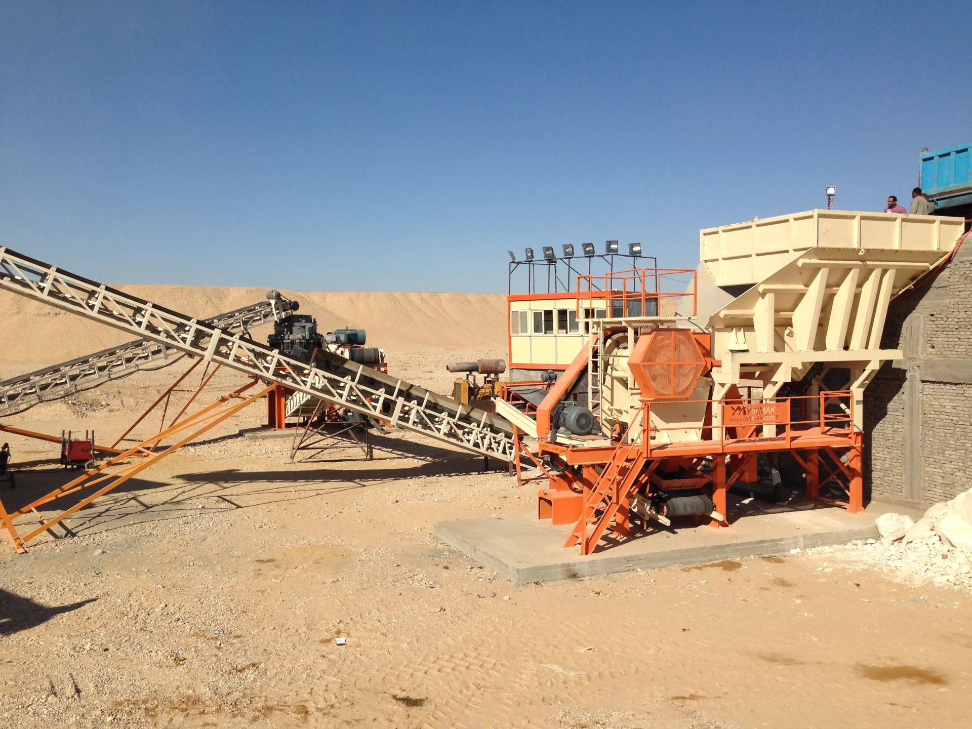 100 - 150 Ton / Saat Sabit Kırma Ve Eleme Tesisi - 4