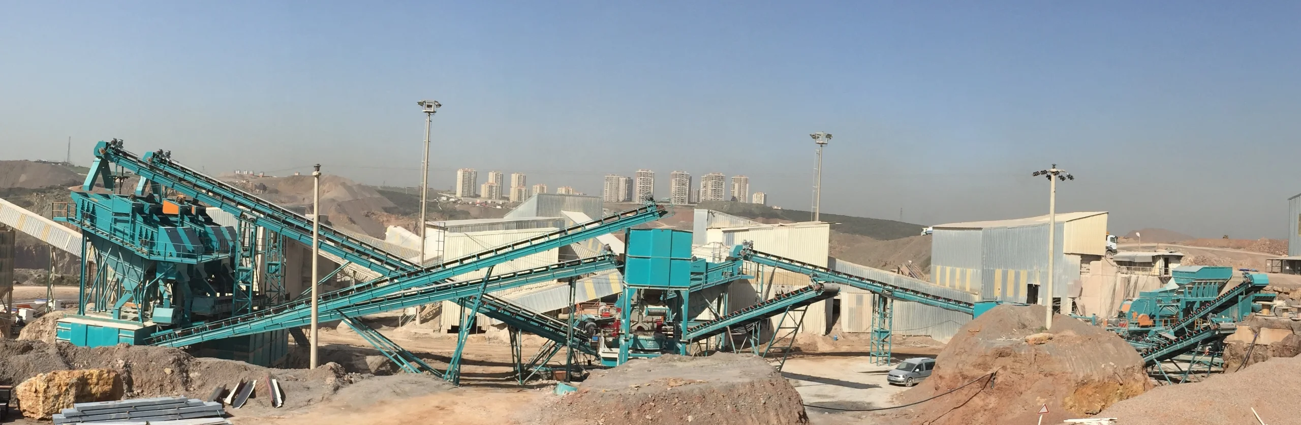 450 - 500 Ton / Saat Sabit Kırma Ve Eleme Tesisi - 1